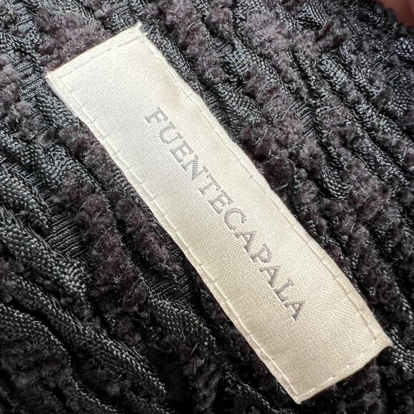 Boucle Black Jacket - Spanish designer Fuentecapala - Picture 5 of 5